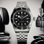 TUDOR Best Edition with Switzerland Movement Black Stainless Steel Watch Strap 41mm Watch